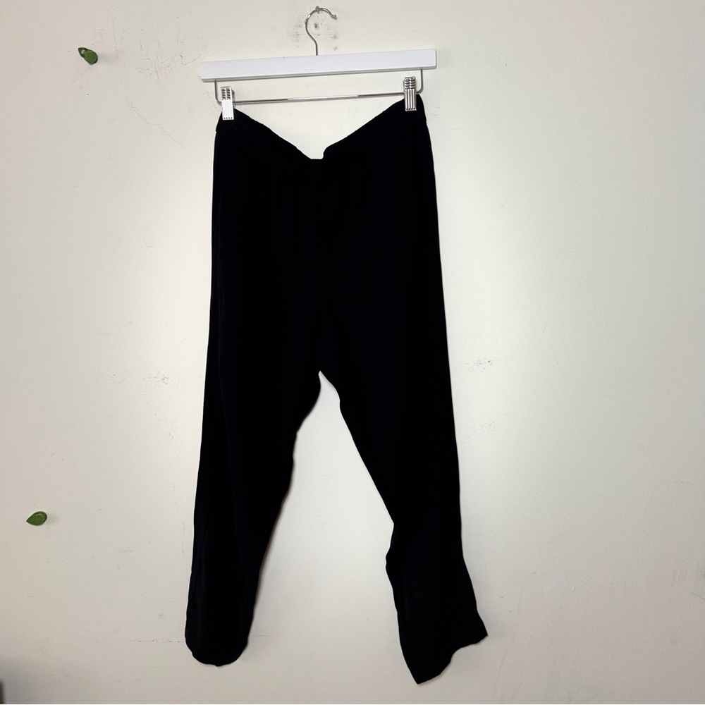 Theory Elastic Waist Pull on Trousers Pants - Medium